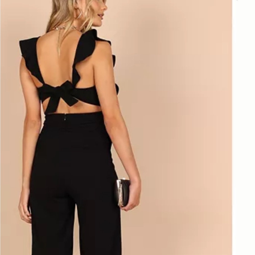 Petal & Pup Mills black jumpsuit
